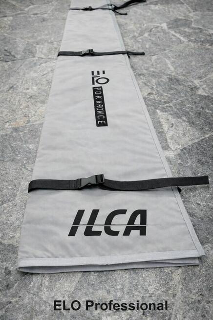 Pokrowiec na omasztowanie do łódki ILCA Laser. ELO Pokrowce