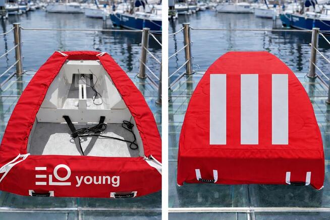 Pokrowiec dolny Young do łódki Optimist. ELO Pokrowce