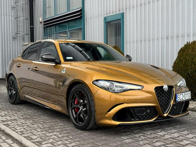 Alfa Romeo Giulia Quadrifoglio 2.9 V6 510 KM. Gwarancja. FVAT23%. Bezwypadkowa.