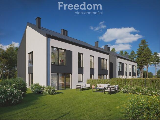 Bliźniak 121 m2 na działce 602,19 m2 - Kokoszki