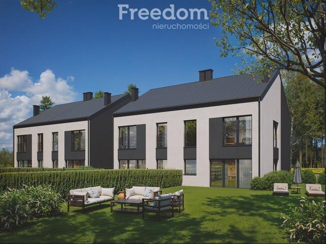 Bliźniak 121 m2 na działce 602,19 m2 - Kokoszki