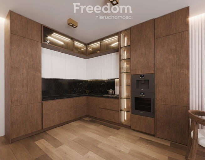 Bliźniak 121 m2 na działce 602,19 m2 - Kokoszki