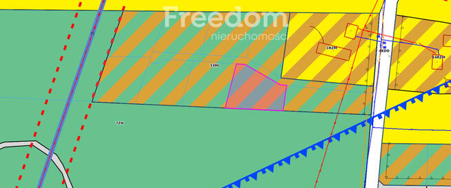 Malownicza działka 750m od jez Narie Warmia Mazury