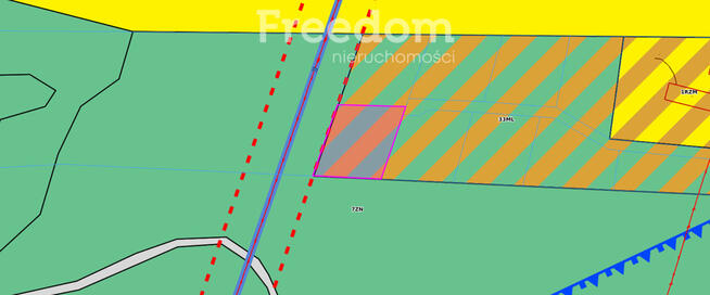 Malownicza działka 750m od jez Narie Warmia Mazury