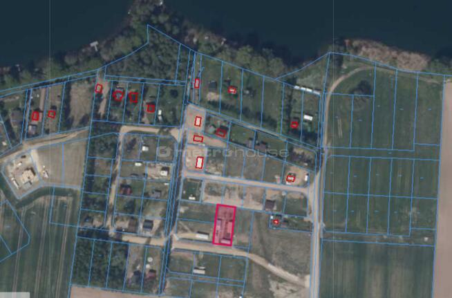 Działka Rekreacyjna Dwa Domki Nad Jeziorem Skarlin