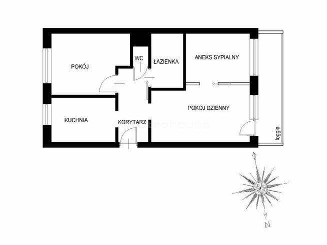 Sprzedam mieszkanie,3 pokoje,ul.Mickiewicza,parter