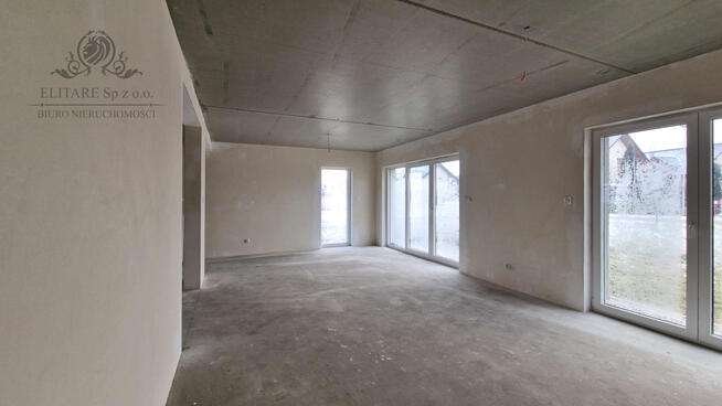 Duży dom szereg SKRAJNY o pow.151,02m2 na działce 302m2, Kąty Wrocławskie