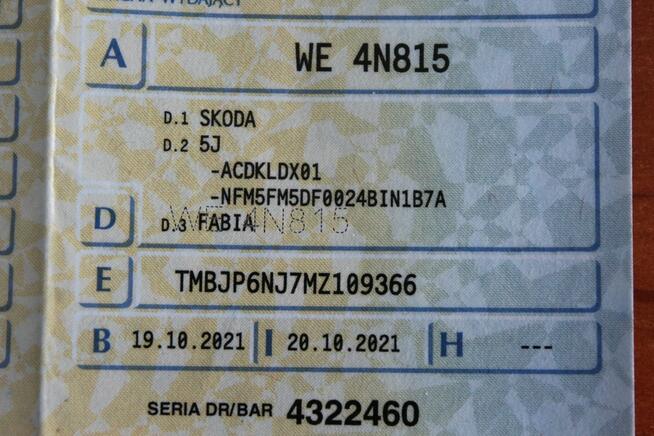 Škoda Fabia FV23% SalonPL Ambition Gwarancja 1.0TSI 95KM DAB Parktronic LED