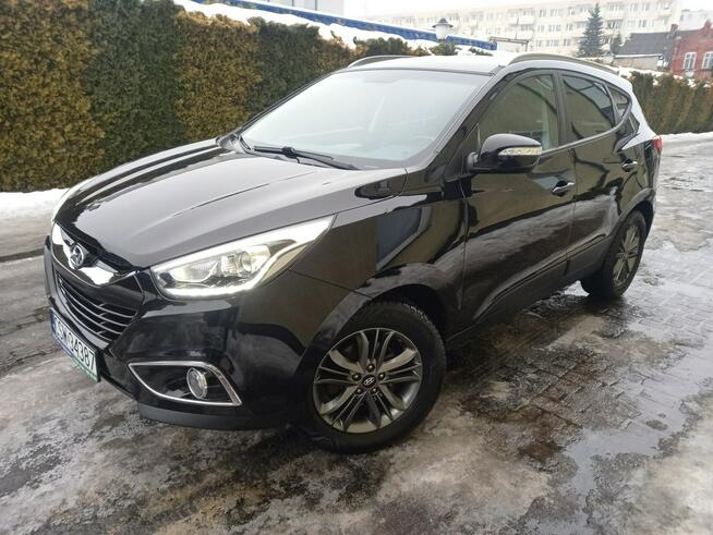 Hyundai ix35 2.0Crdi 4x4 2xLedy Pół-Skóry Navi Kamera 4xGrzane Fotele Bezwypadkowy