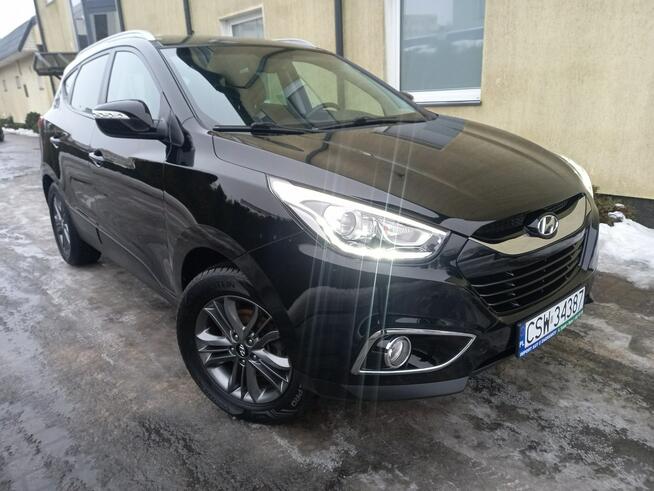 Hyundai ix35 2.0Crdi 4x4 2xLedy Pół-Skóry Navi Kamera 4xGrzane Fotele Bezwypadkowy