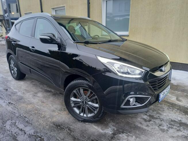 Hyundai ix35 2.0Crdi 4x4 2xLedy Pół-Skóry Navi Kamera 4xGrzane Fotele Bezwypadkowy