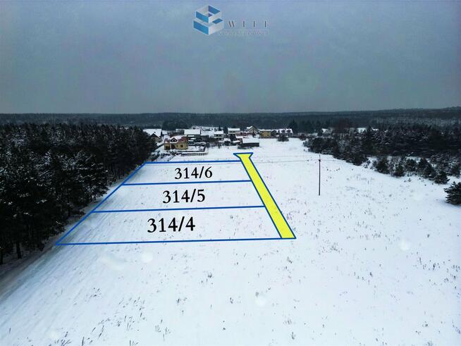 Działka budowlana Bryńsk gm. Lidzbark