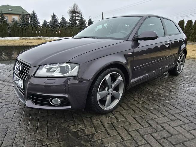 Audi A3 1.4Turbo, AUTOMAT. 2x S-Line, Pól-Skóry.Navigacja.Tempomat.Alufelgi
