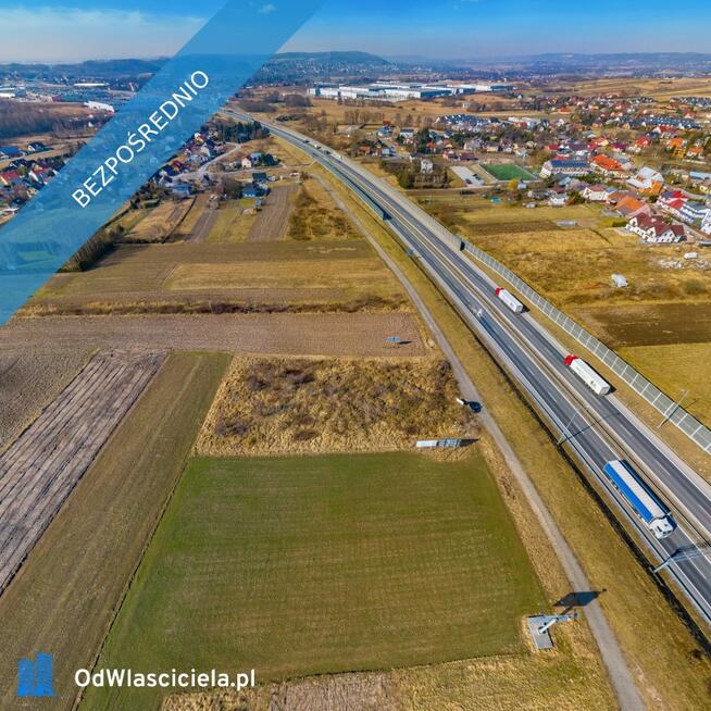 Działka usługowa w Modlniczce pod Krakowem