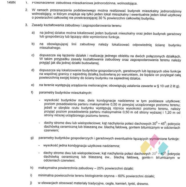 Sząbruk, działka z pozwoleniem na budowę domu