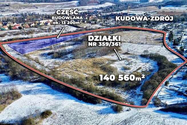Wyjątkowy teren inwestycyjny 140.560 m² !