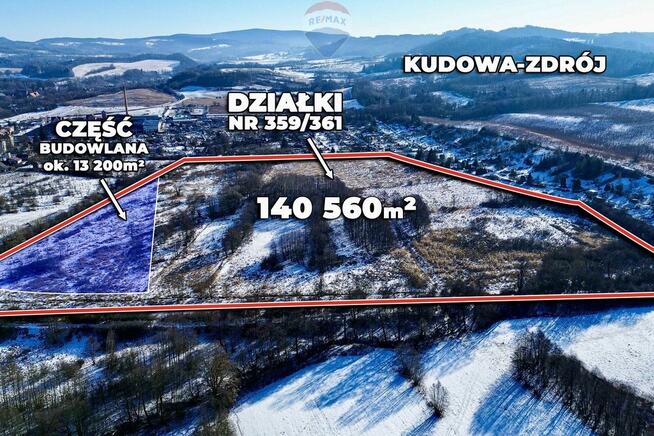 Wyjątkowy teren inwestycyjny 140.560 m² !