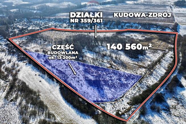 Wyjątkowy teren inwestycyjny 140.560 m² !