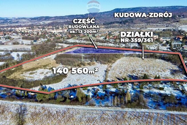 Wyjątkowy teren inwestycyjny 140.560 m² !