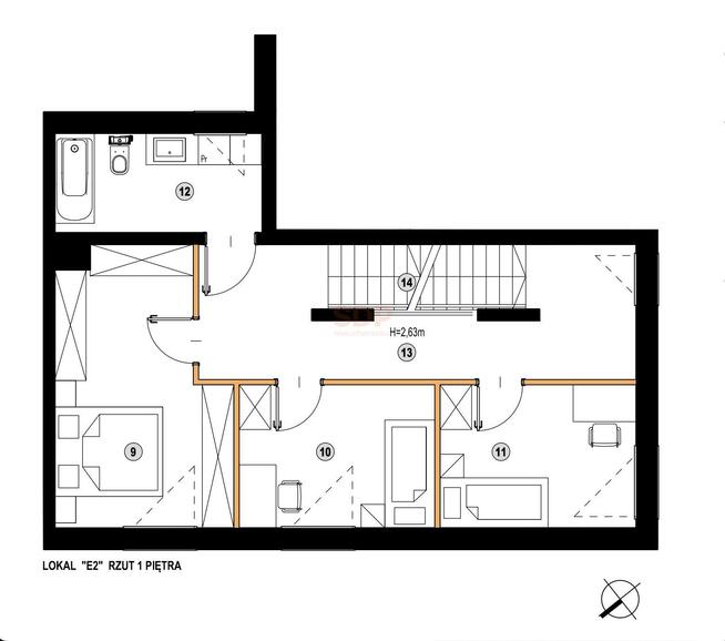 Dom Wrocław Fabryczna, Muchobór Wielki, Zagony