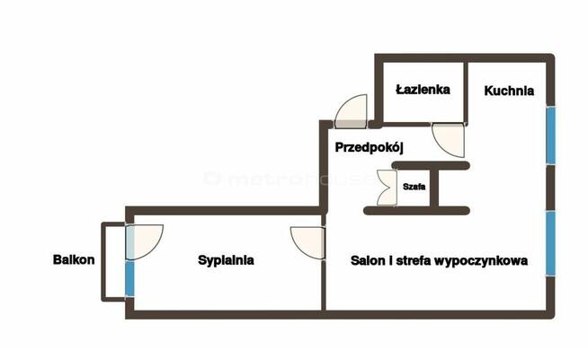 Przytulne 2 pokoje na Kozinach.
