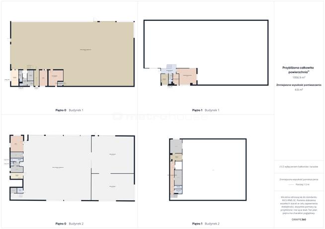 Dwie hale produkcyjno-magazynowe przy DK 801