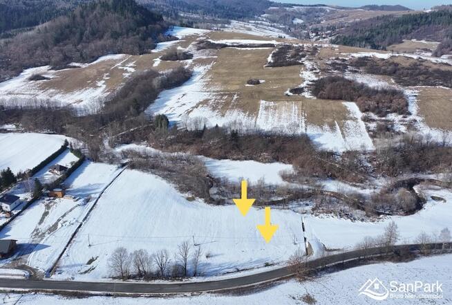 Działka budowlana Mchawa gm. Baligród Mchawa