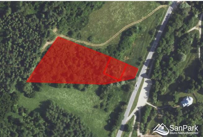 Działka rolna Hoszów gm. Ustrzyki Dolne