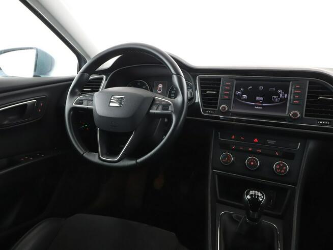 Seat Leon Niski przebieg Navi Czujniki parkowania Klimatyzacja podgrzewane fotel