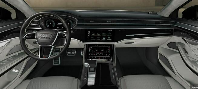 Audi A8 60TFSI e Quattro Long B&O Advance Panorama ACC Oś skrętna Noktowizor