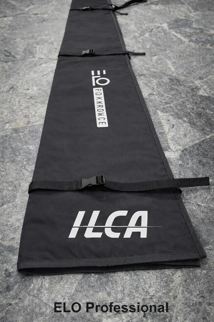 Pokrowiec na omasztowanie do łódki ILCA Laser. ELO Pokrowce