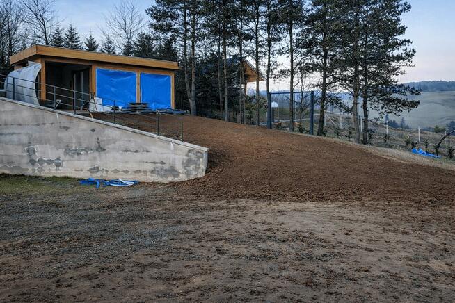 PRACE ZIEMNE koparką: 2,7 i 8t, wozidło wywrotka - transport