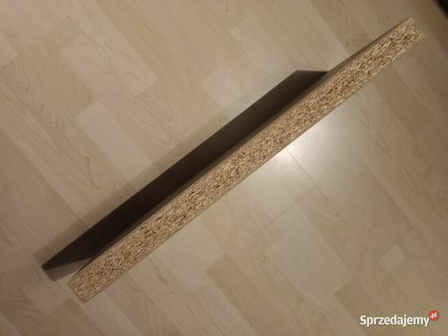 Blat laminowany 29,2 cm x 60 cm x 4 cm |deseń szarego drewna