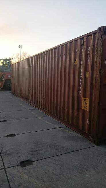 Kontener morski 40 HC / 12 metrowy - Pewny Kontener.