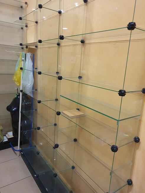 Sprzedam regały szklane