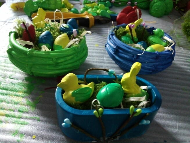 Stroiczki i zajączki wielkanocne