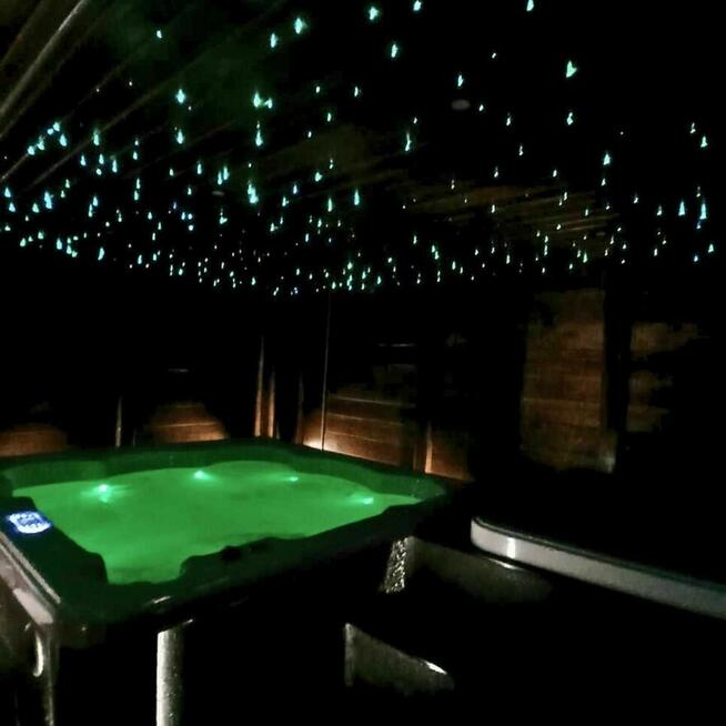 Domek SPA 2,4x10 m Sauna + Jacuzzi + Prysznic + WC