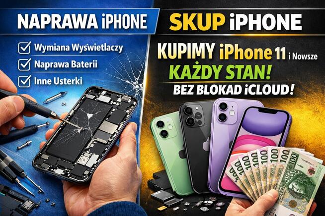Naprawa i Skup iPhone 11+ | Wysyłkowo i Lokalnie