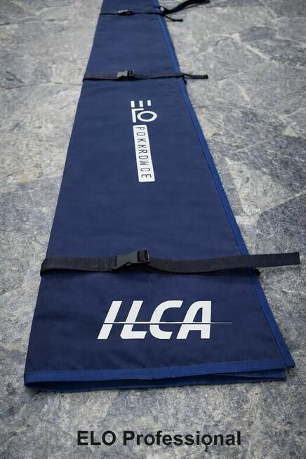 Pokrowiec na omasztowanie do łódki ILCA Laser. ELO Pokrowce