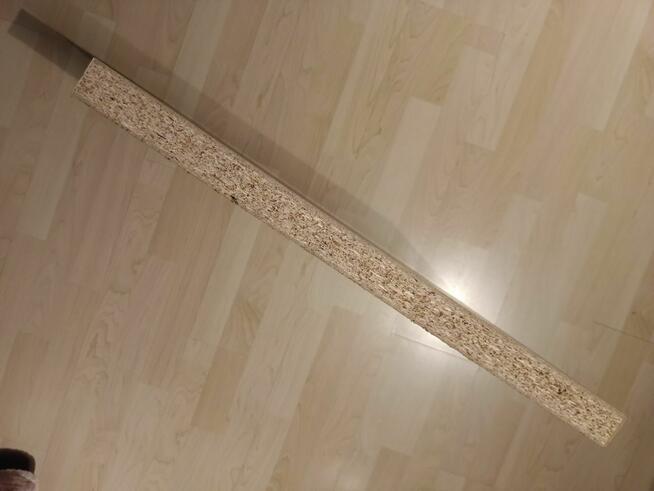 Blat laminowany 51,5 cm x 60 cm x 4 cm|deseń szarego drewna