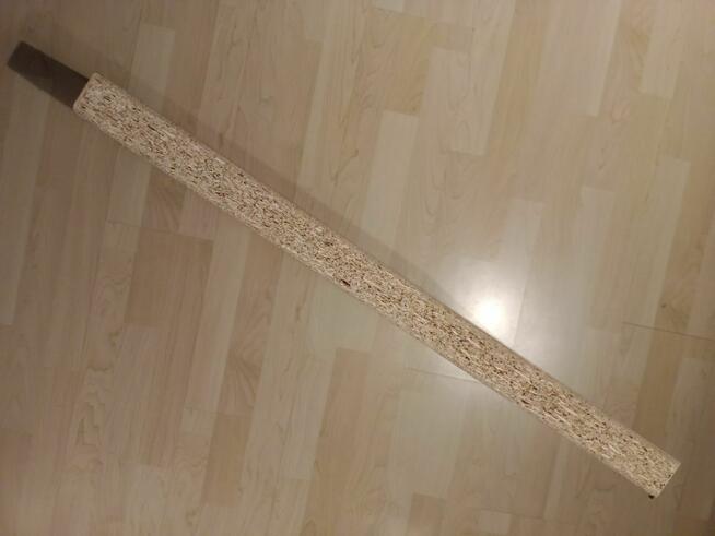 Blat laminowany 51,5 cm x 60 cm x 4 cm|deseń szarego drewna