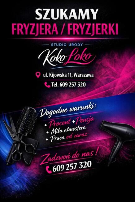 Fryzjerka damsko-męska