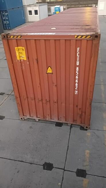 Kontener morski 40 HC / 12 metrowy - Pewny Kontener.
