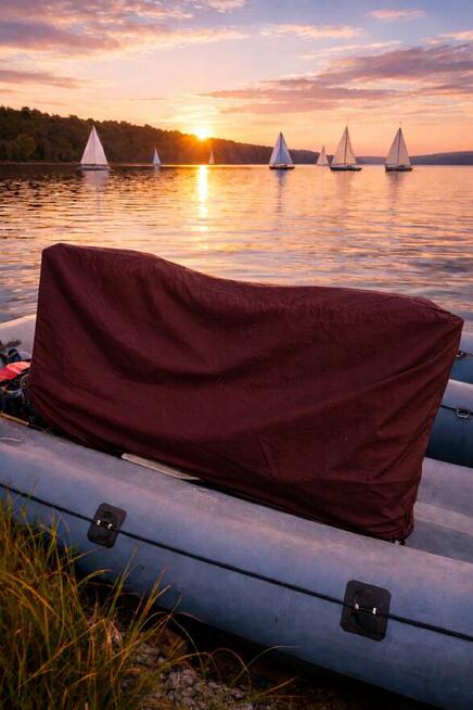 Pokrowiec na kokpit do Pontonu VSR 2 . ELO Pokrowce