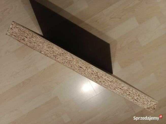 Blat laminowany 46 cm x 46 cm x 4 cm | deseń szarego drewna