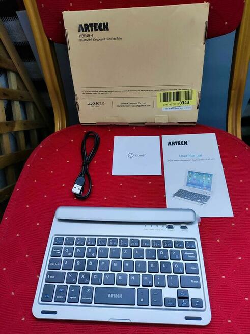 Klawiatura Bezprzewodowa Bluetooth Tableta Apple iPad Mini