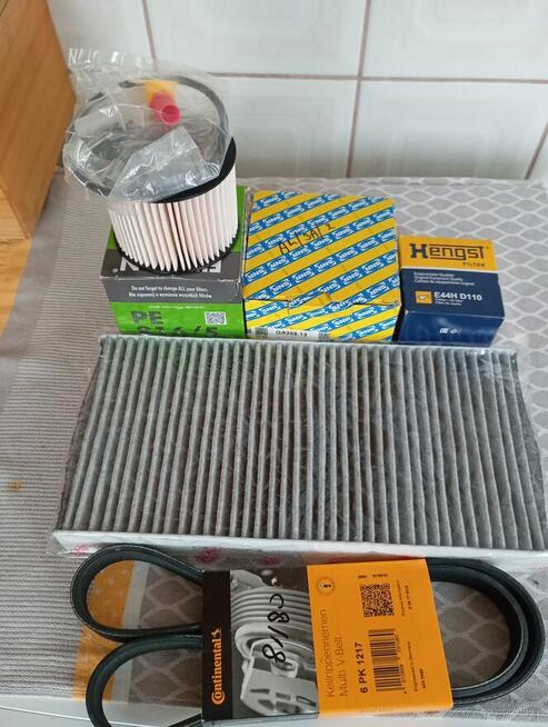 Zestaw filtrów paliwa, kabinowy, oleju Citroen 2.0 HDI