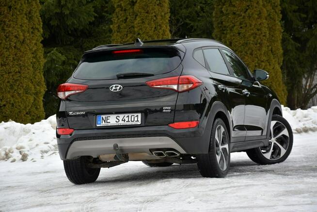 Hyundai Tucson Premium Skóry biXenon Led BLIS Panorama El.Klapa Navi Kamera AWD Alu19