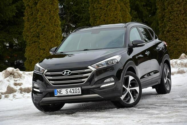 Hyundai Tucson Premium Skóry biXenon Led BLIS Panorama El.Klapa Navi Kamera AWD Alu19