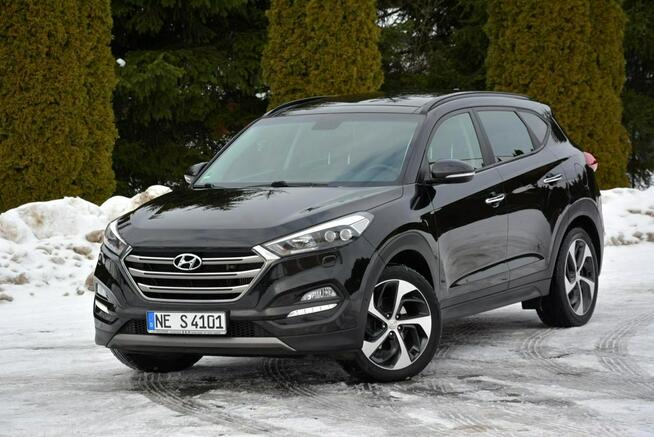 Hyundai Tucson Premium Skóry biXenon Led BLIS Panorama El.Klapa Navi Kamera AWD Alu19